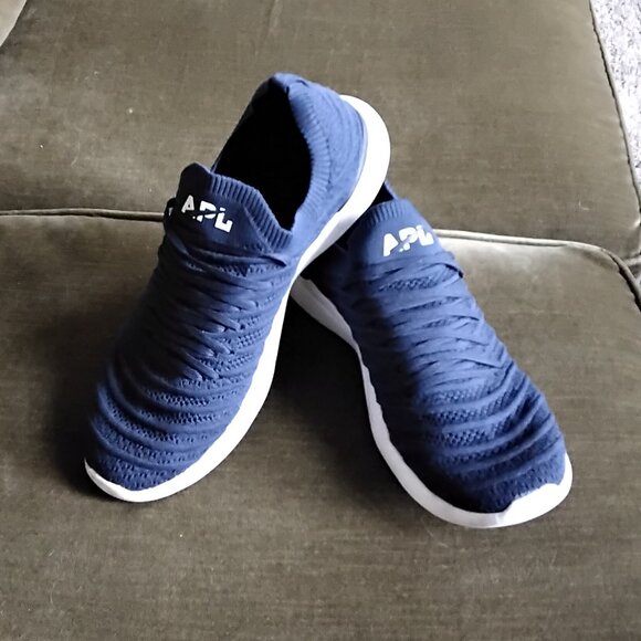 APL TECHLOOM WAVE navy blue Men's 12 - Picture 1 of 8
